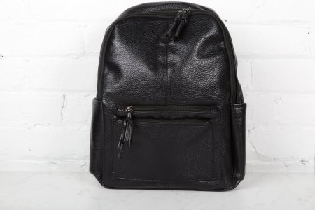 Black fashion women backpack