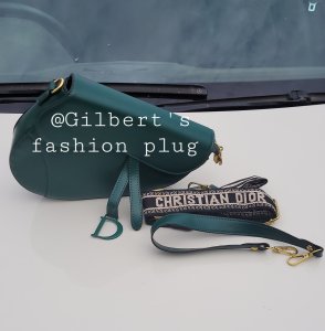 Christian dior saddle bag